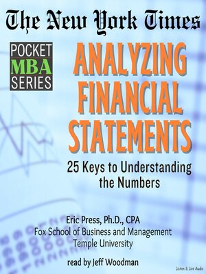 cover image of Analyzing Financial Statements